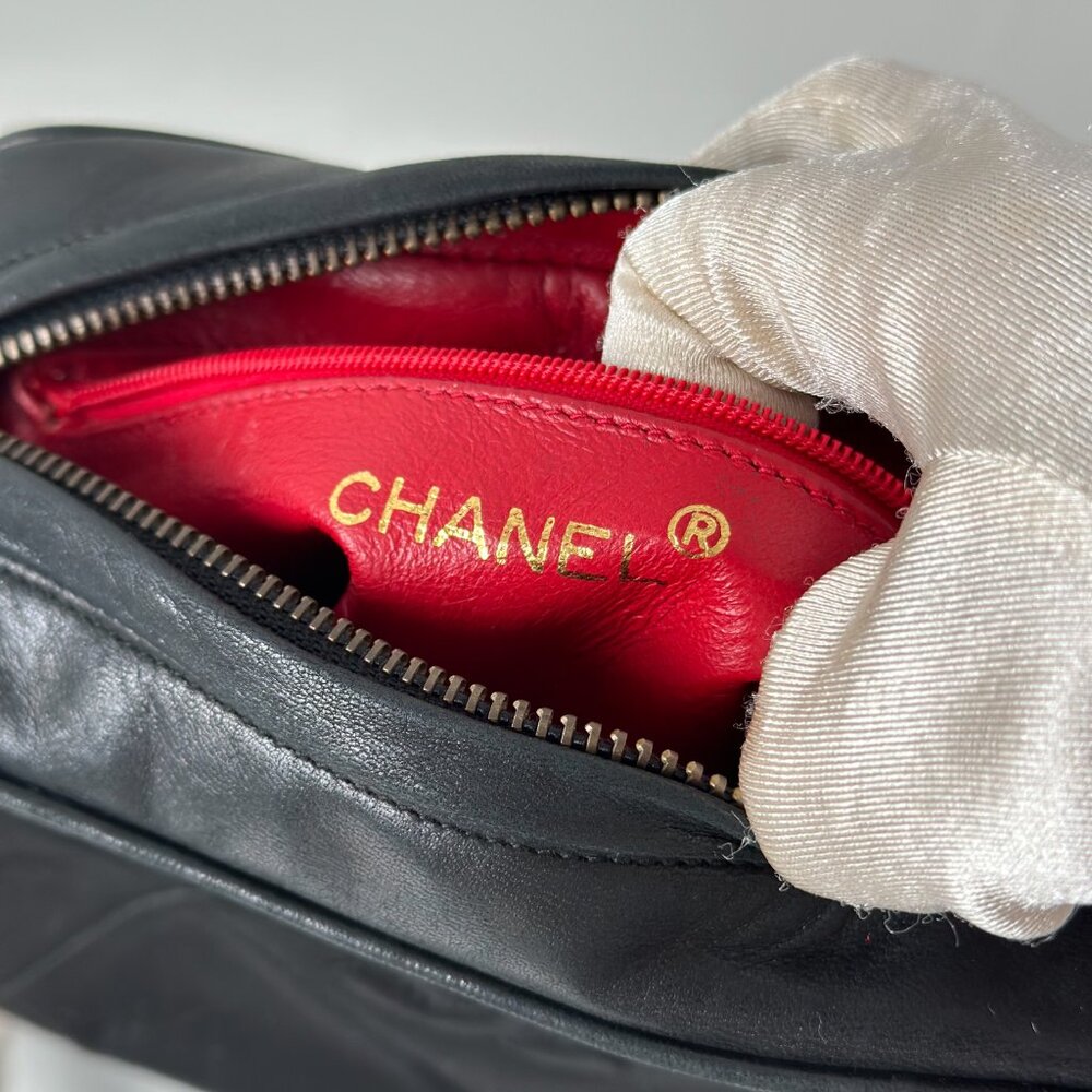 Chanel Black Satin Tassel Bag - Picture 10 of 14